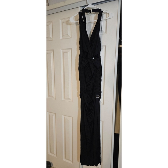 NWT DION LEE BACK VERTEX TWIST MIDI DRESS AU14 - Picture 6 of 16